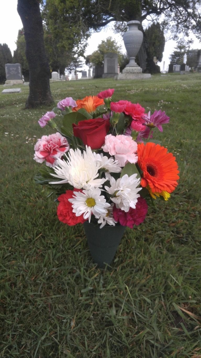 Graveside Flowers 1 Cypress Lawn