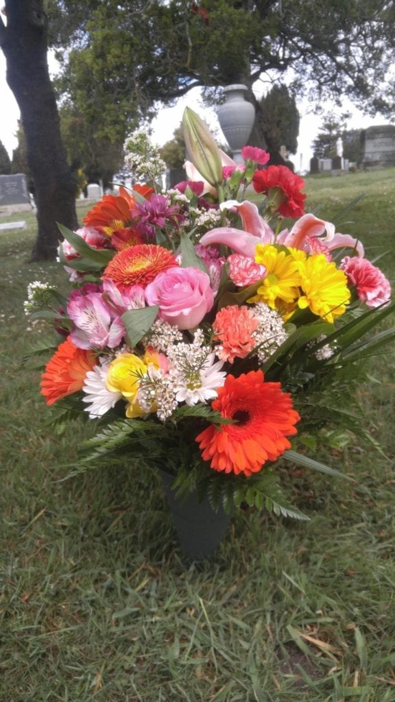 Graveside Flowers 2 Cypress Lawn